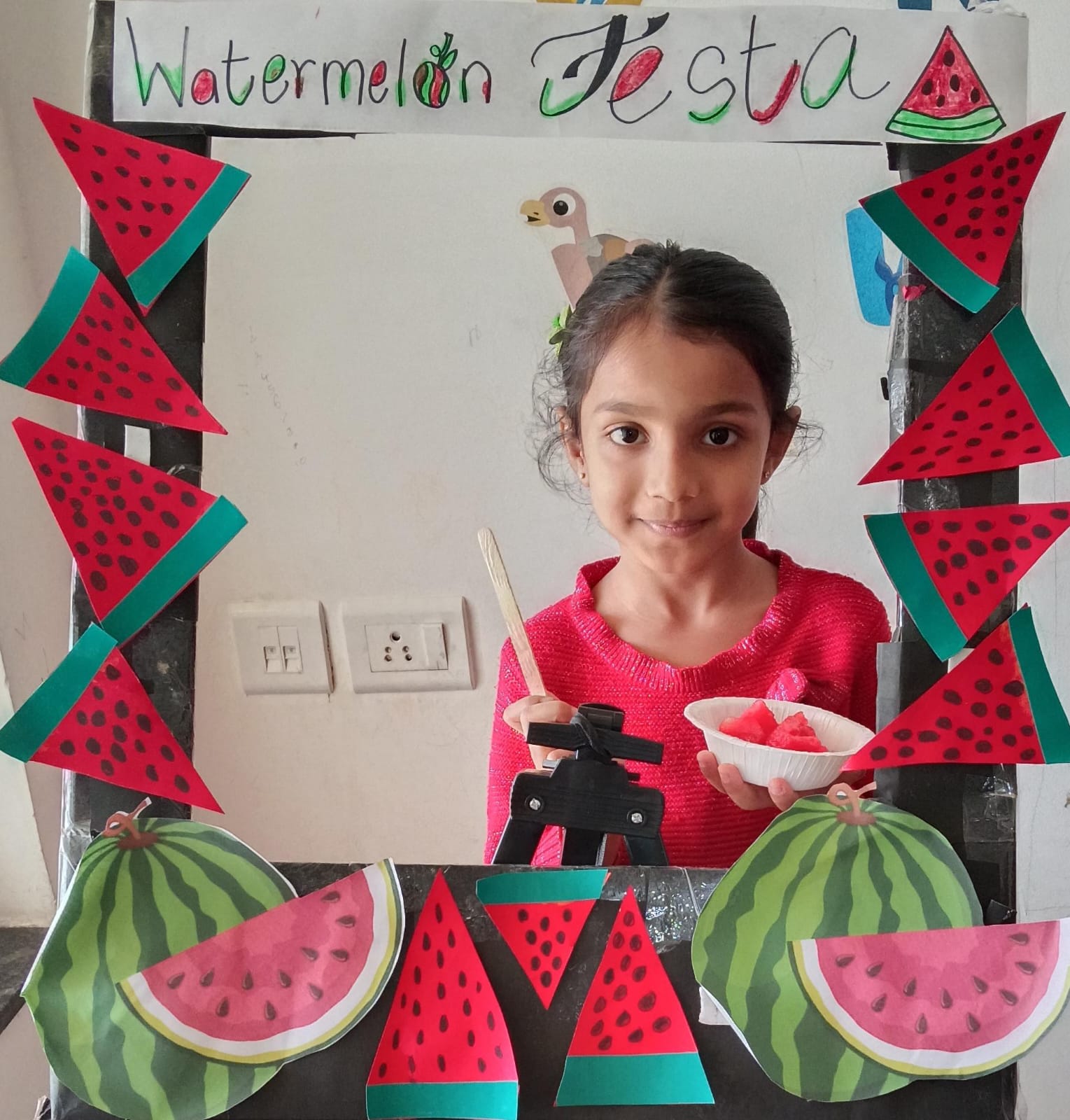 Celebration at school